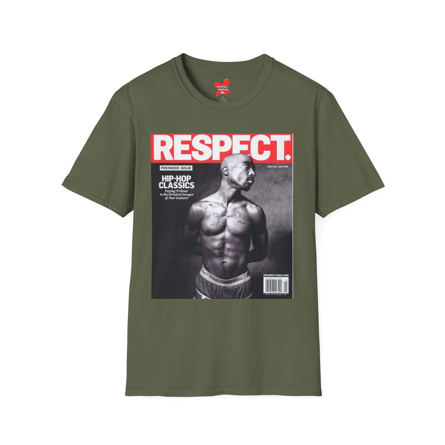 Hip-Hop Respect Unisex Softstyle T-Shirt, Streetwear Tee, Music Lover Gift, Urban Style, Casual Fashion, Graphic Tee