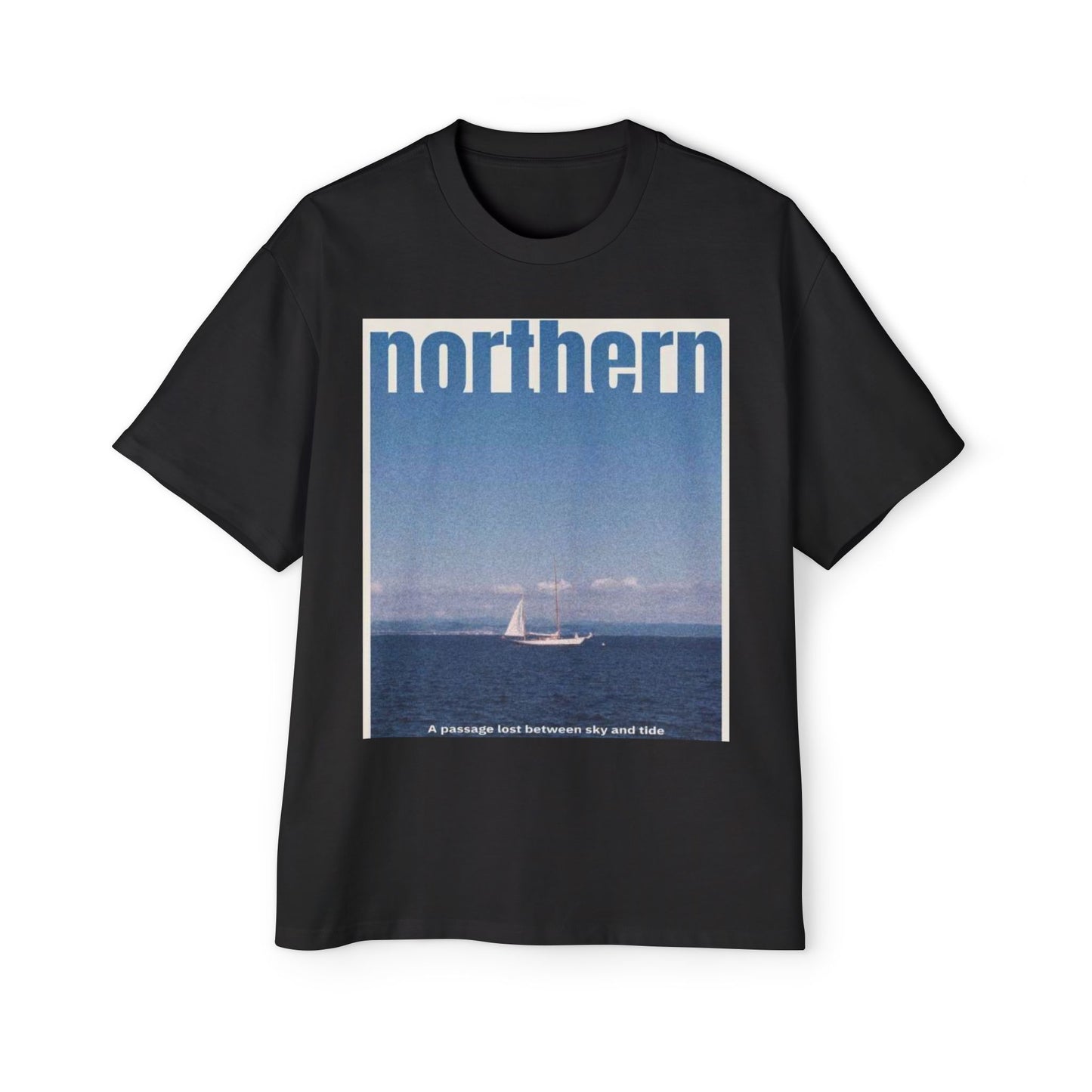 Northern Sail Tee — Vintage Coastal Graphic T-Shirt