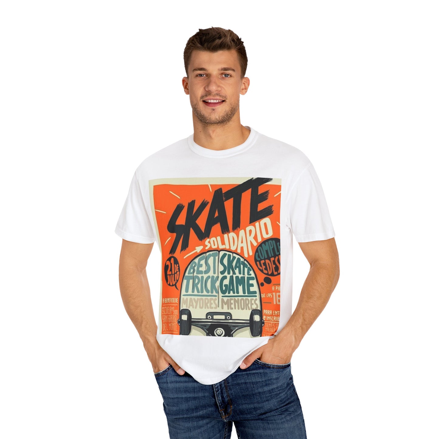 Skate Solidarity T-Shirt - Unisex Graphic Tee for Skate Lovers, Casual Streetwear, Gift for Skaters, Skateboarder Apparel, Skate [...]