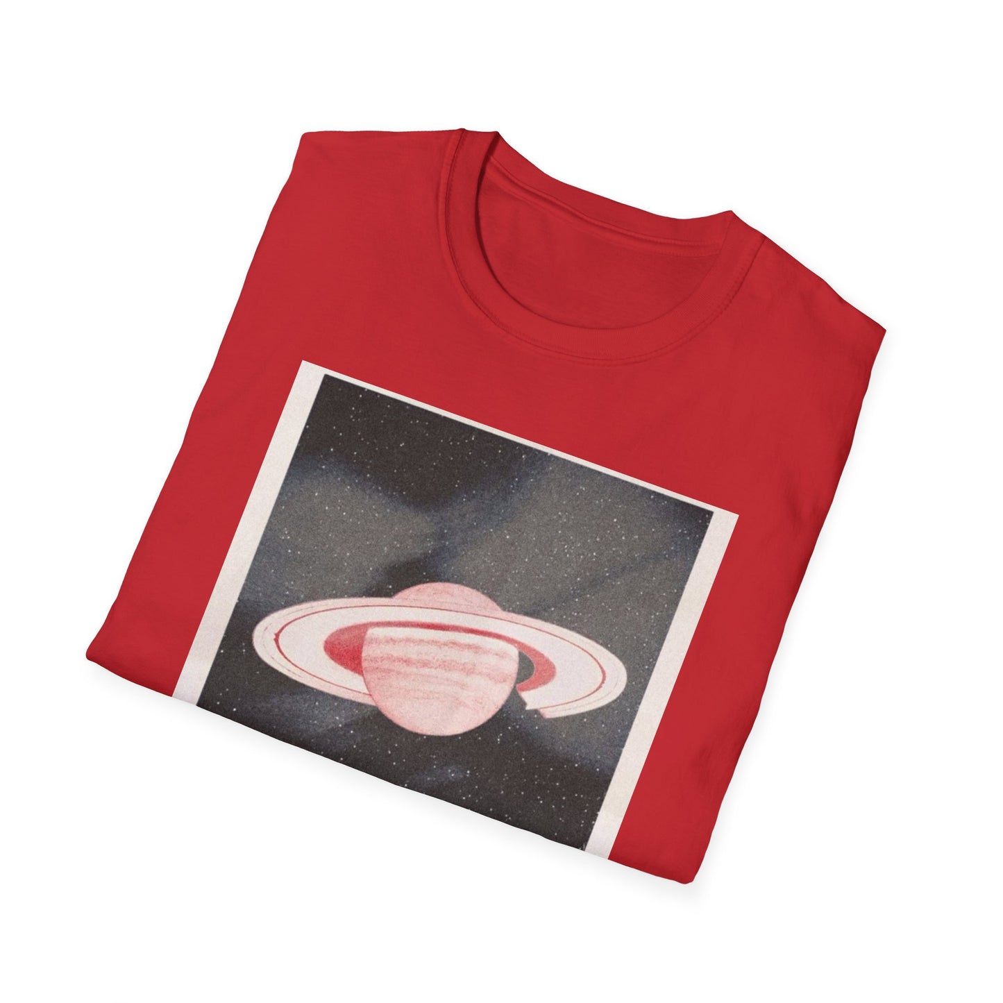 Vintage Saturn Graphic T-Shirt, Retro Space Tee, Unisex Casual Wear, Planet Lovers Gift, Cool Astronomy Shirt