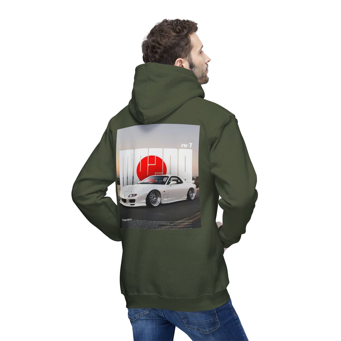 Unisex Hooded Sweatshirt, Made in US