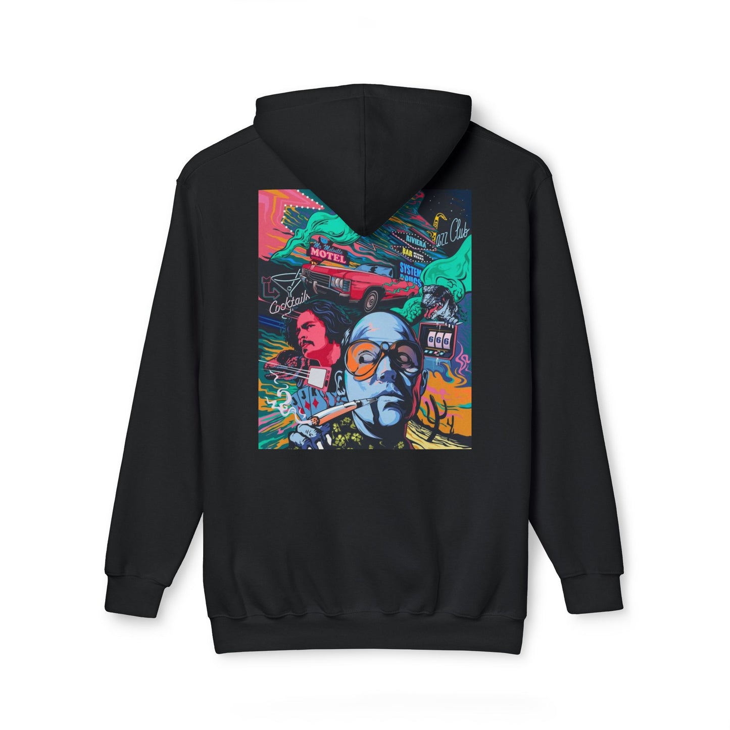 Retro Graphic Unisex Hooded Sweatshirt - Made in the US