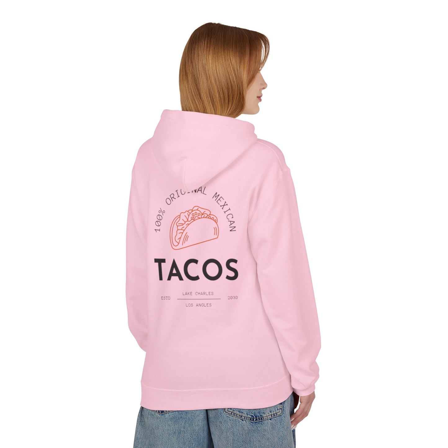 Unisex Taco Lover's Fleece Hoodie - 100% Original Mexican Design