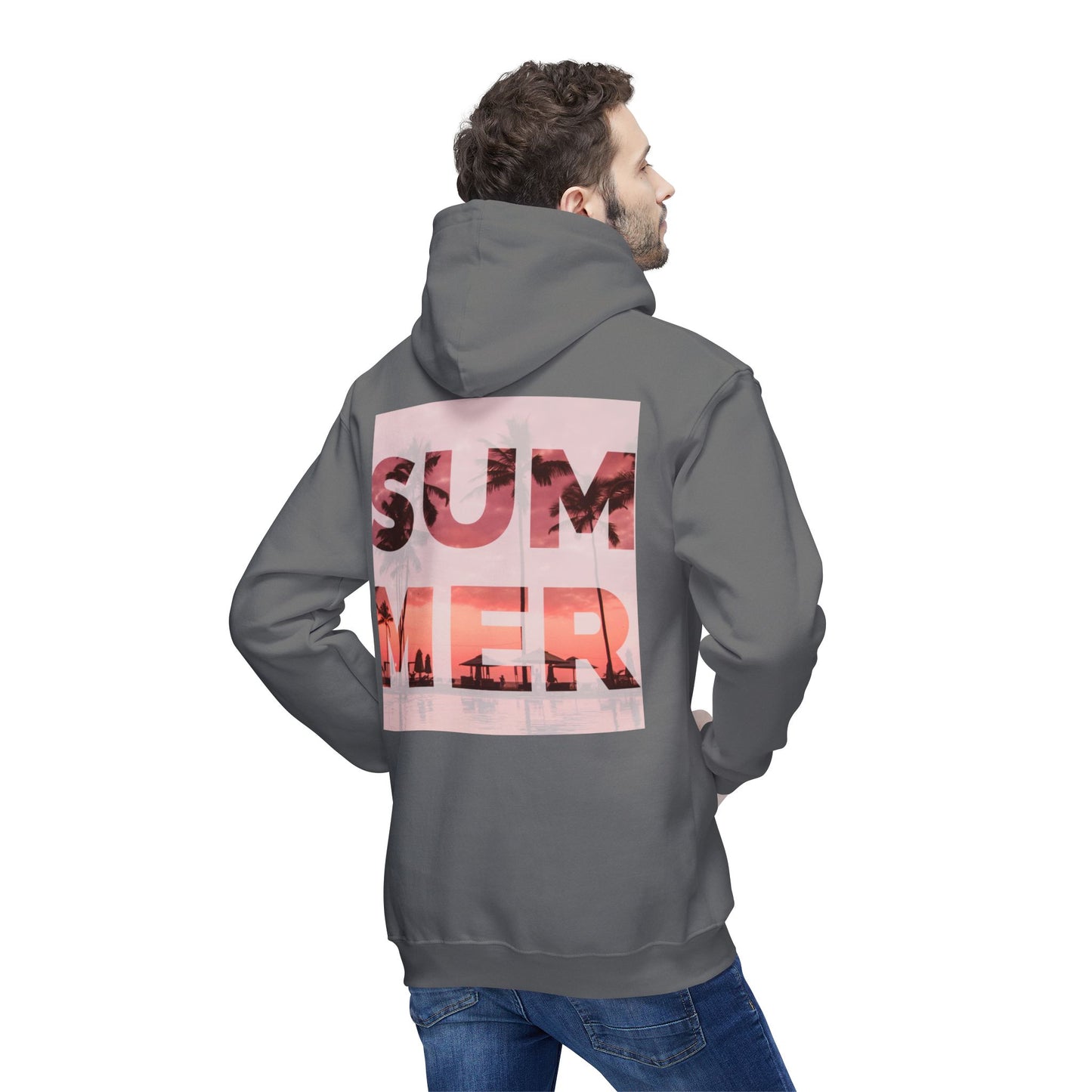 Summer Vibes Unisex Hooded Sweatshirt - Made in the USA