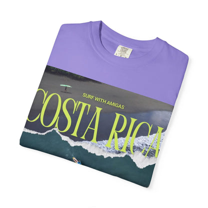 Costa Rica Surf T-Shirt — Aerial Wave & Surfers Graphic Tee