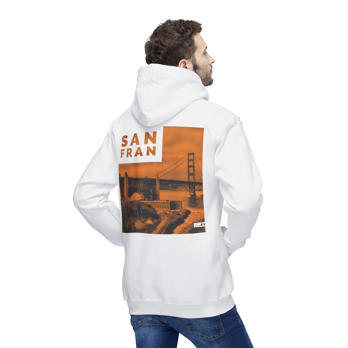 Unisex Hooded Sweatshirt, Made in US