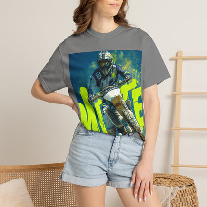 Motocross Dirt Bike Rider T‑Shirt — Extreme Off‑Road Racing Tee