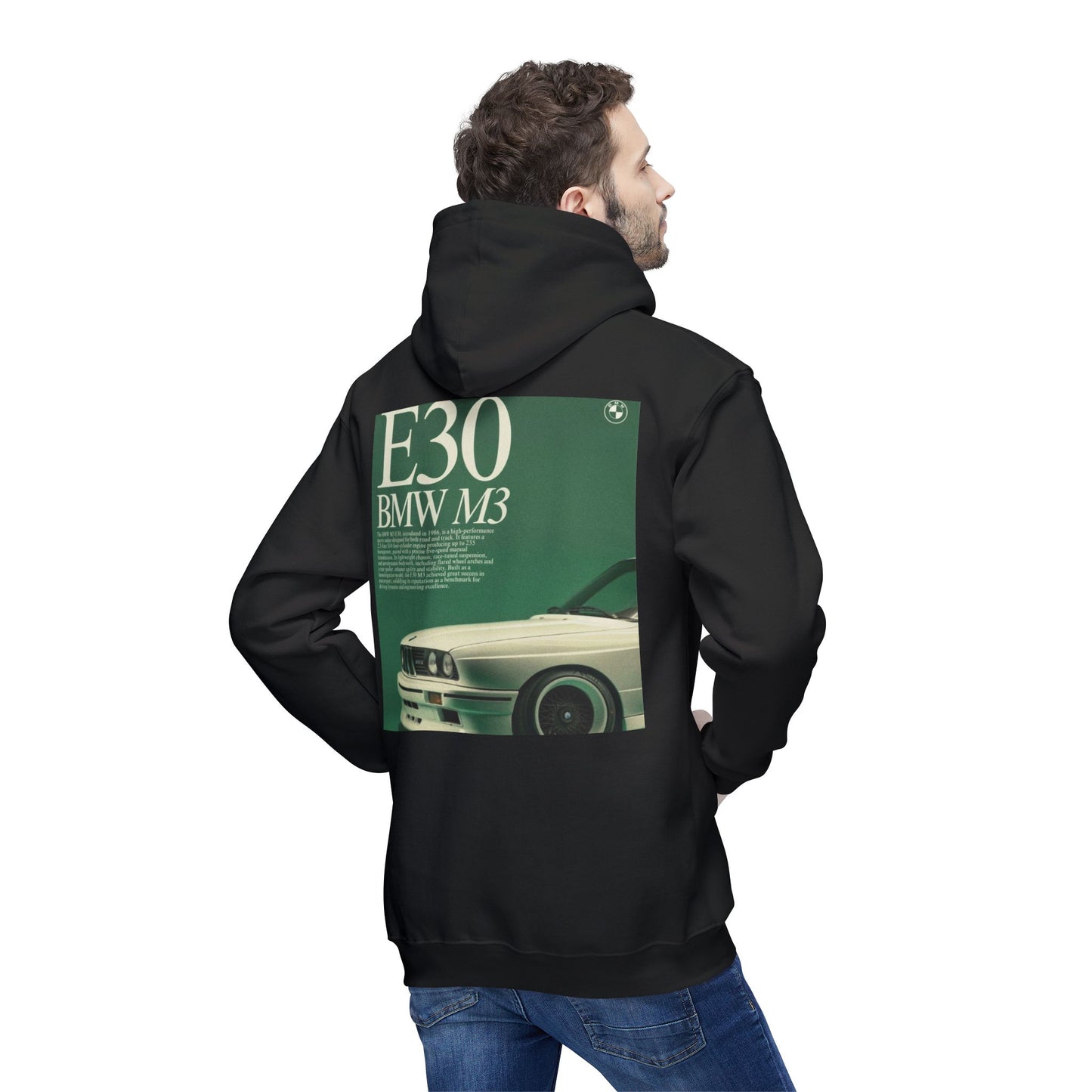 Retro BMW M3 Unisex Hoodie - Made in the USA