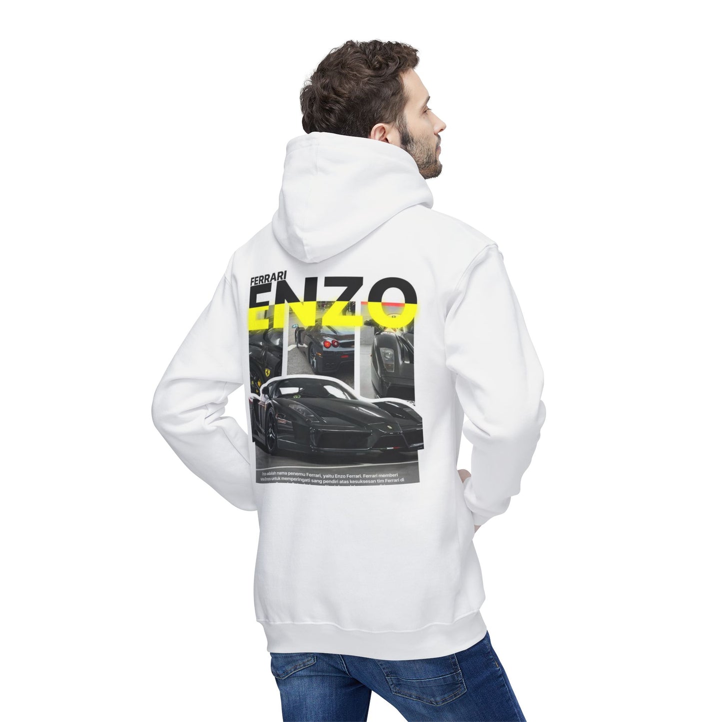 Ferrari Enzo Unisex Hooded Sweatshirt - Made in the USA