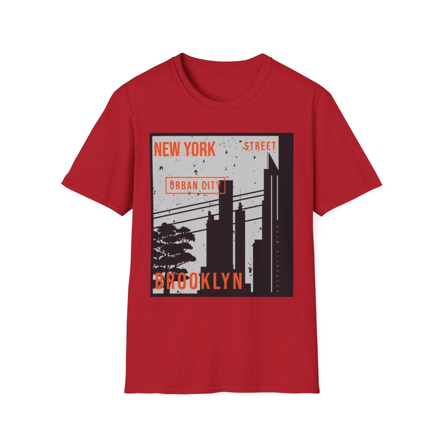 Brooklyn Urban Street T-Shirt - Unisex Graphic Tee for City Lovers, NYC Vibe, Streetwear Fashion, Gift for Travelers, Casual Wear