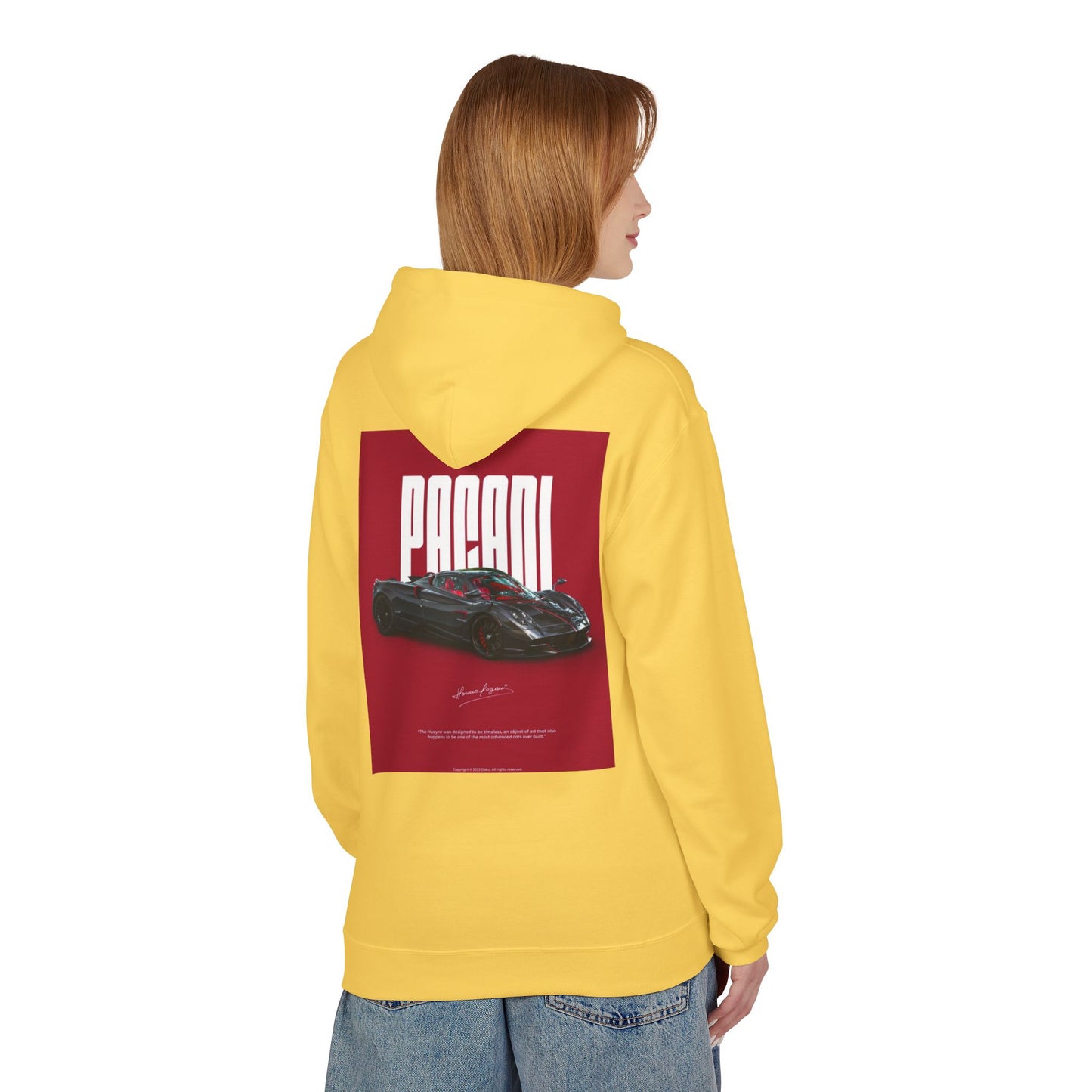 Pacani Unisex Midweight Fleece Hoodie - Stylish and Comfortable Car Enthusiast Apparel