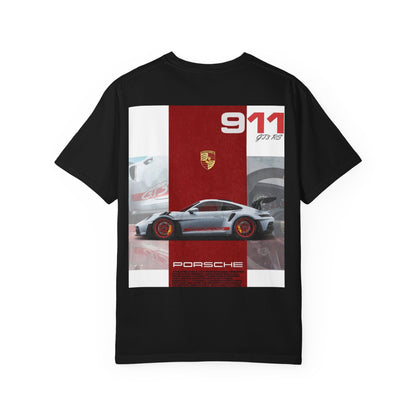 Porsche 911 Unisex Garment-Dyed T-Shirt - Classic Car Enthusiast Tee