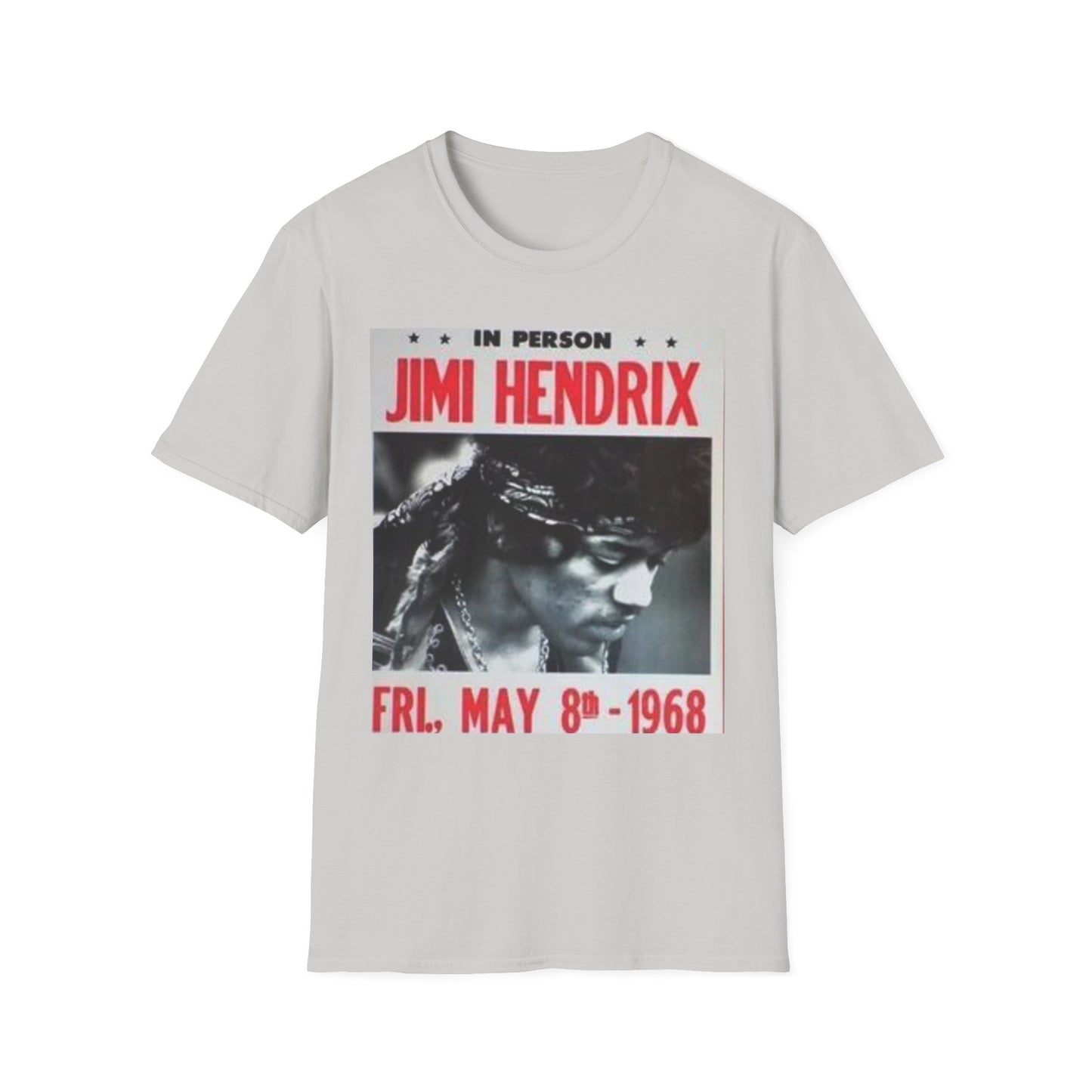 Vintage Jimi Hendrix T-Shirt, Retro Rock Tee, Music Gift for Fans, Unisex Graphic Tee, Concert Memorabilia