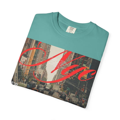 NYC Traffic Photo Tee — Midtown Manhattan Hudson Yards Graphic T-Shirt