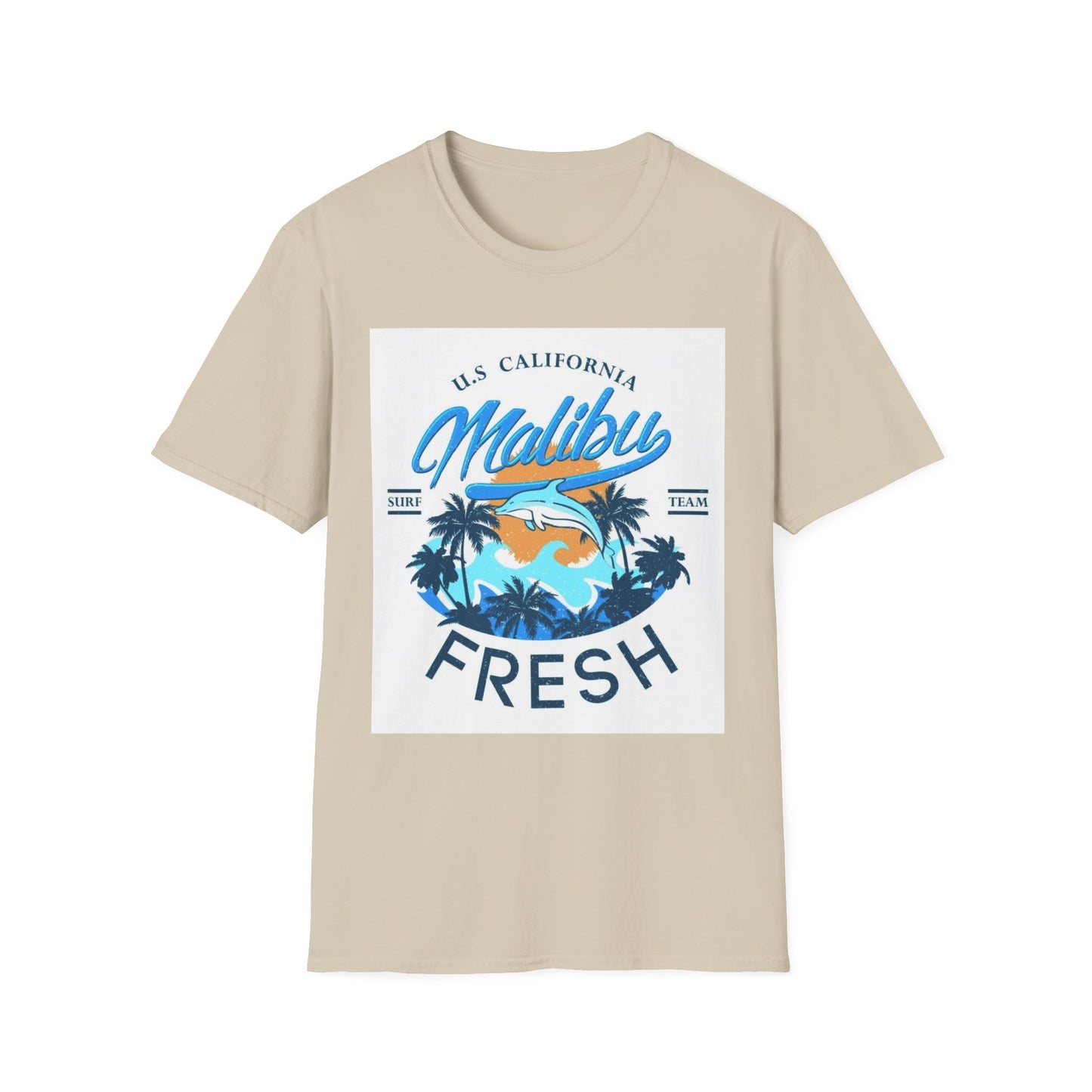 California Malibu Fresh Unisex T-Shirt - Soft and Casual Beach Vibe