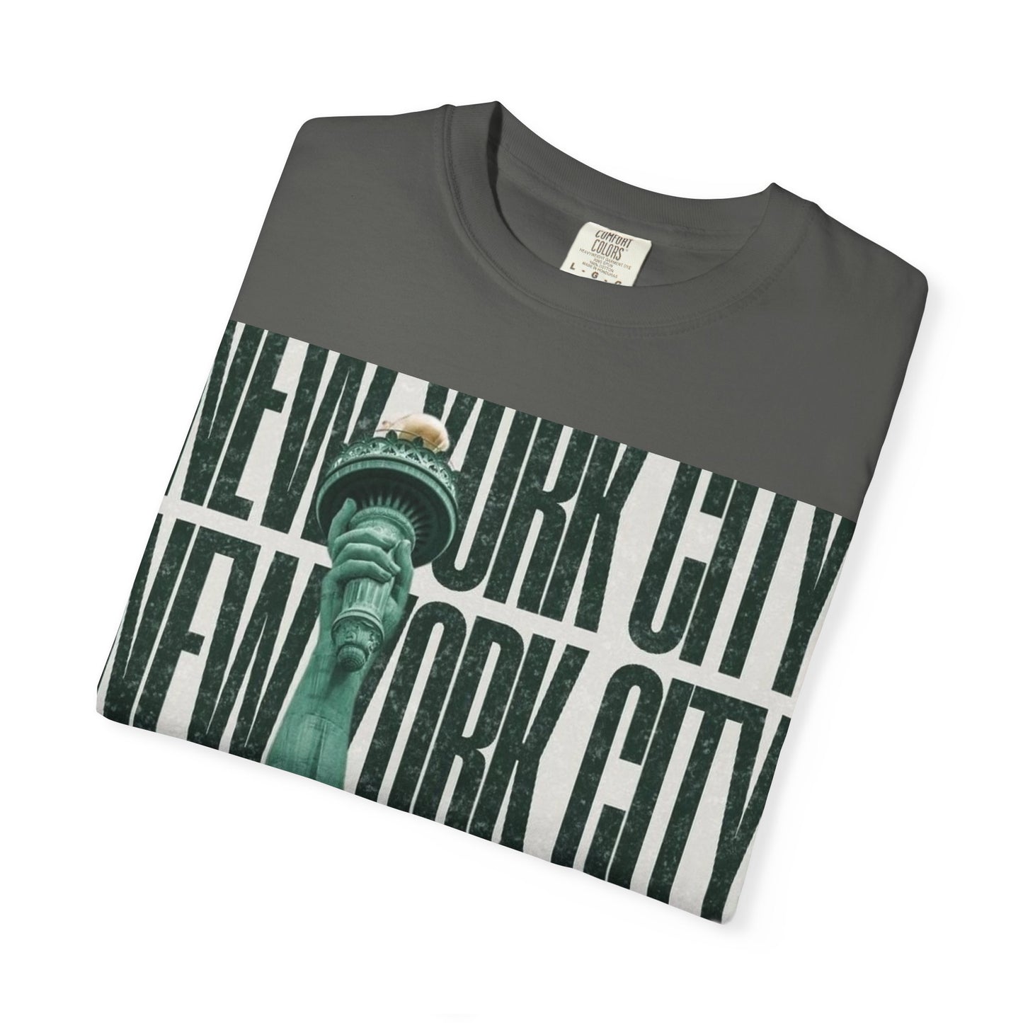 New York City Statue of Liberty Graphic T-Shirt — Retro Urban Travel Tee