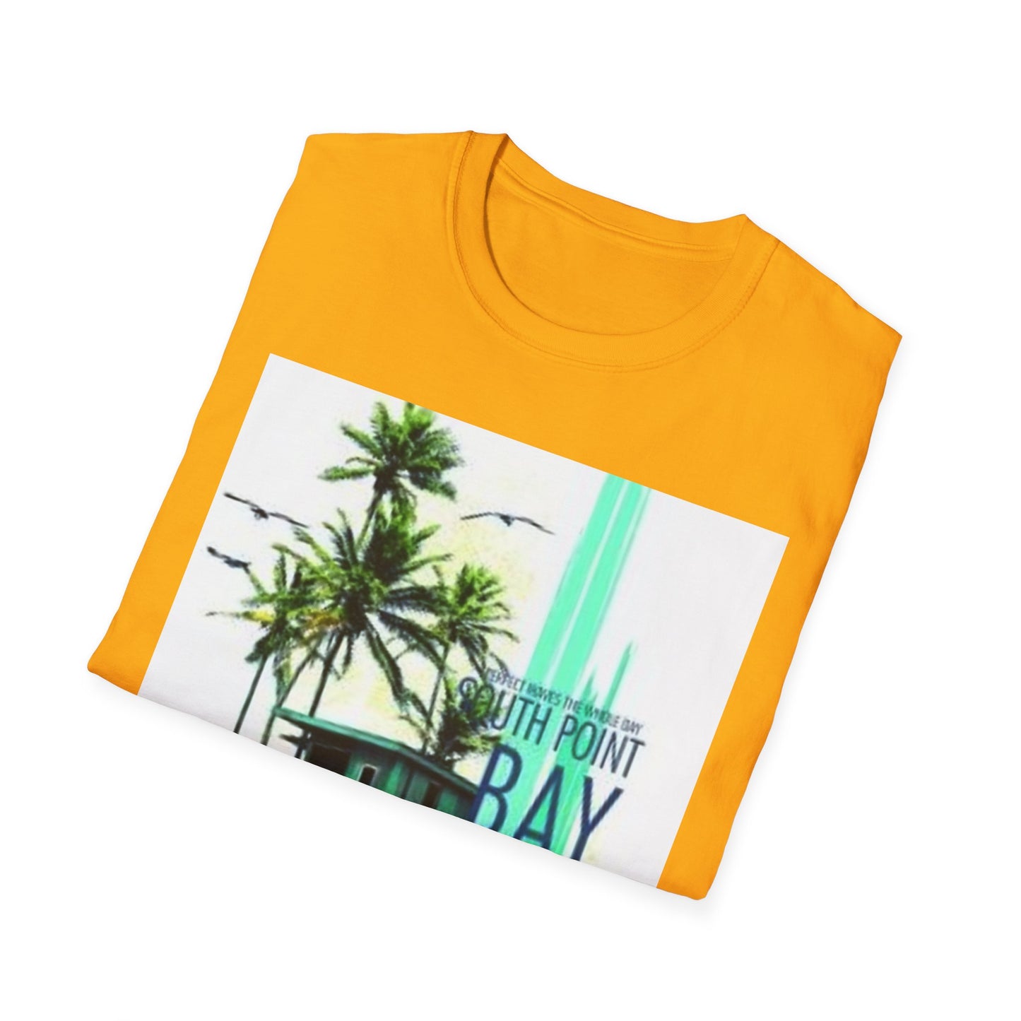 South Point Bay Graphic Tee | Unisex Softstyle T-Shirt, Beach Vibes, Casual Wear, Summer Fashion, Gift for Him or Her