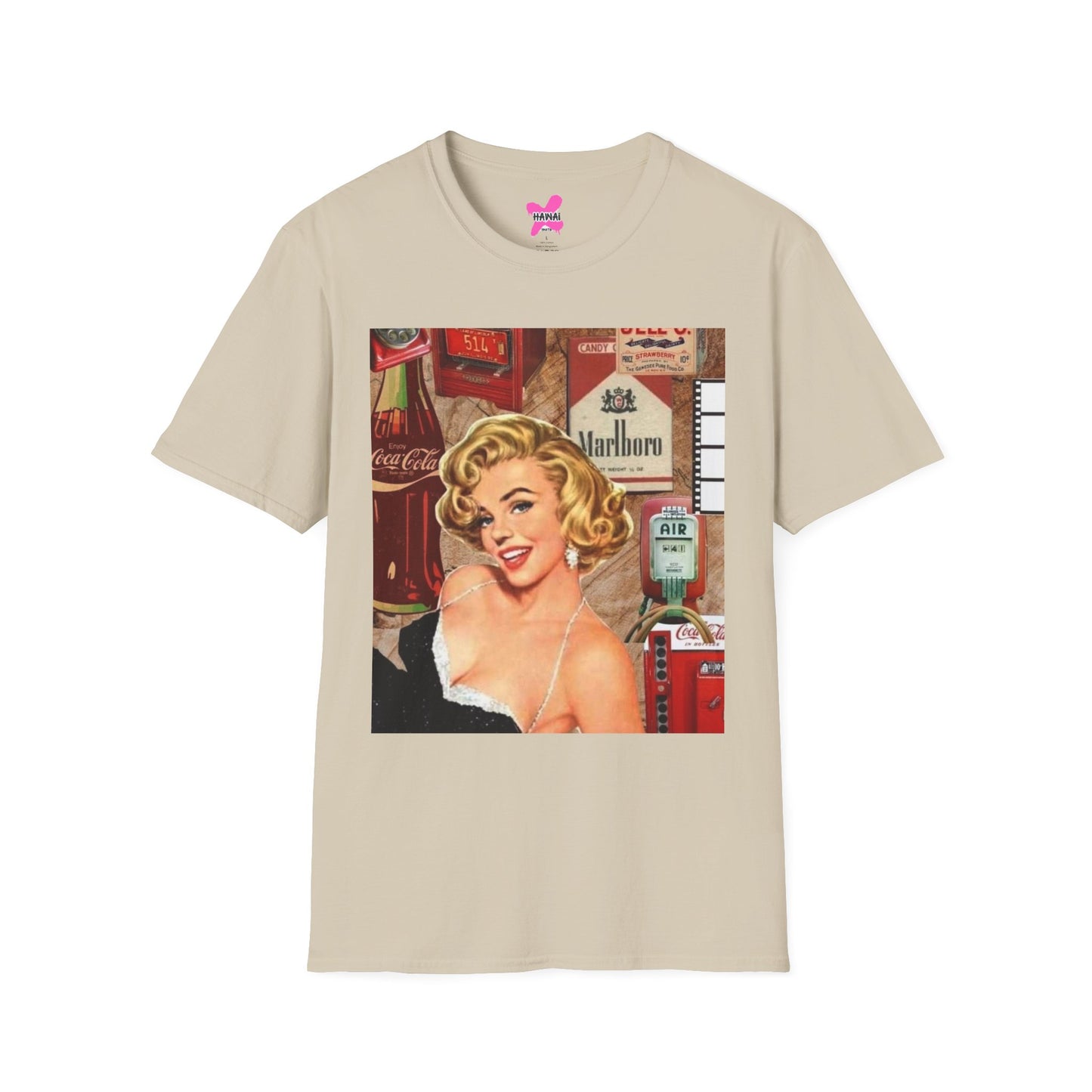 Retro Marilyn Monroe Unisex Softstyle T-Shirt - Vintage Glamour Tee