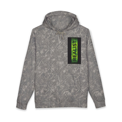 Realist Ghost Hoodie — Neon Yellow Graphic Pullover