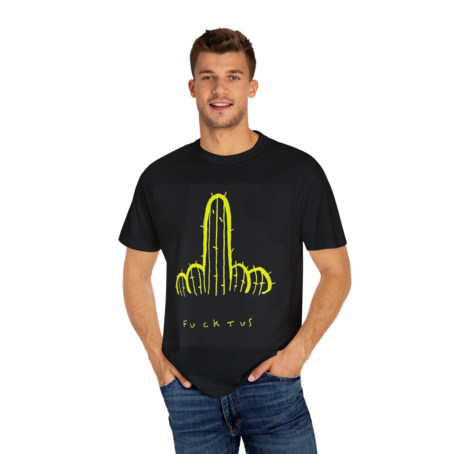 Funny Cactus Graphic T-Shirt - Unisex, Vibrant Design"}