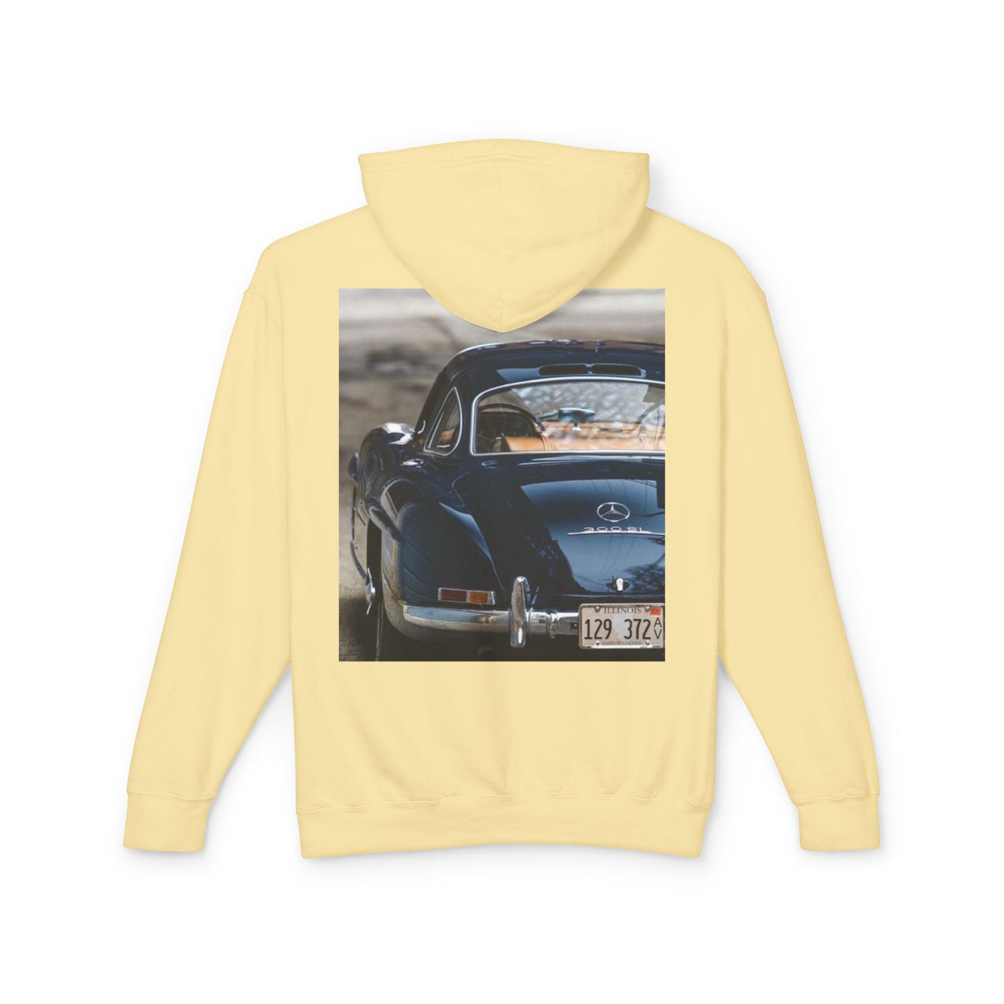 Classic Car Lover's Lightweight Hoodie | Unisex Cozy Sweatshirt, Perfect Gift for Car Enthusiasts, Casual Wear & Retro Style