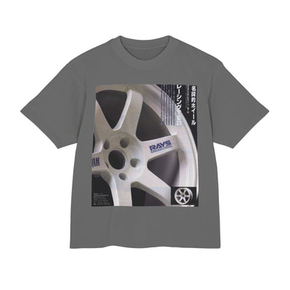 Rays Wheel Graphic Tee - JDM Racing Rim T-Shirt