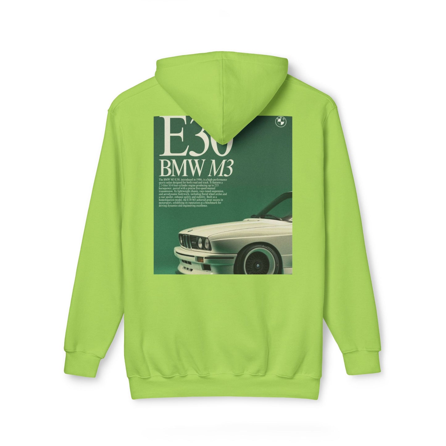 Retro BMW M3 Unisex Hoodie - Made in the USA