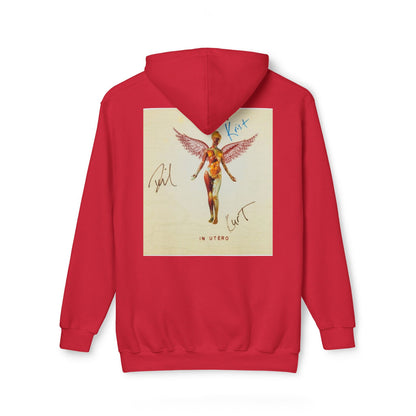 Kurt Cobain Inspired Unisex Hooded Sweatshirt - Alternative Music Apparel