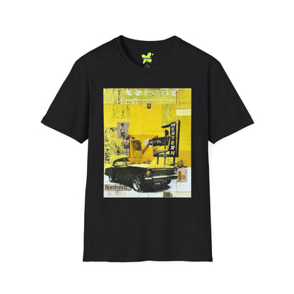 Retro Graphic Unisex Softstyle T-Shirt - Vintage Western Vibes