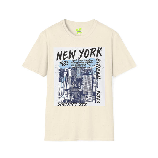 New York City Graphic Unisex T-Shirt - 1983 District 212 Design