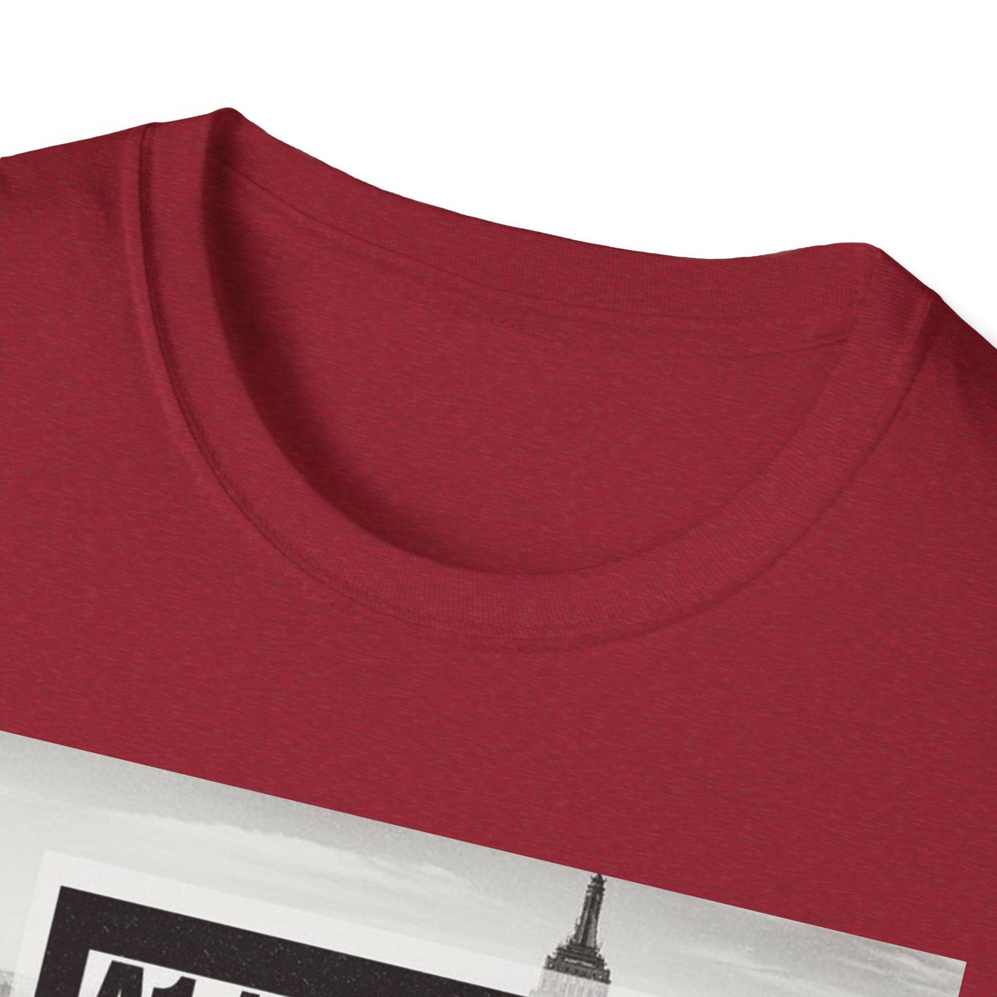 NYC Graphic Unisex Softstyle T-Shirt | Casual Wear, Street Style, Unique Gift, Travel Souvenir, City Life