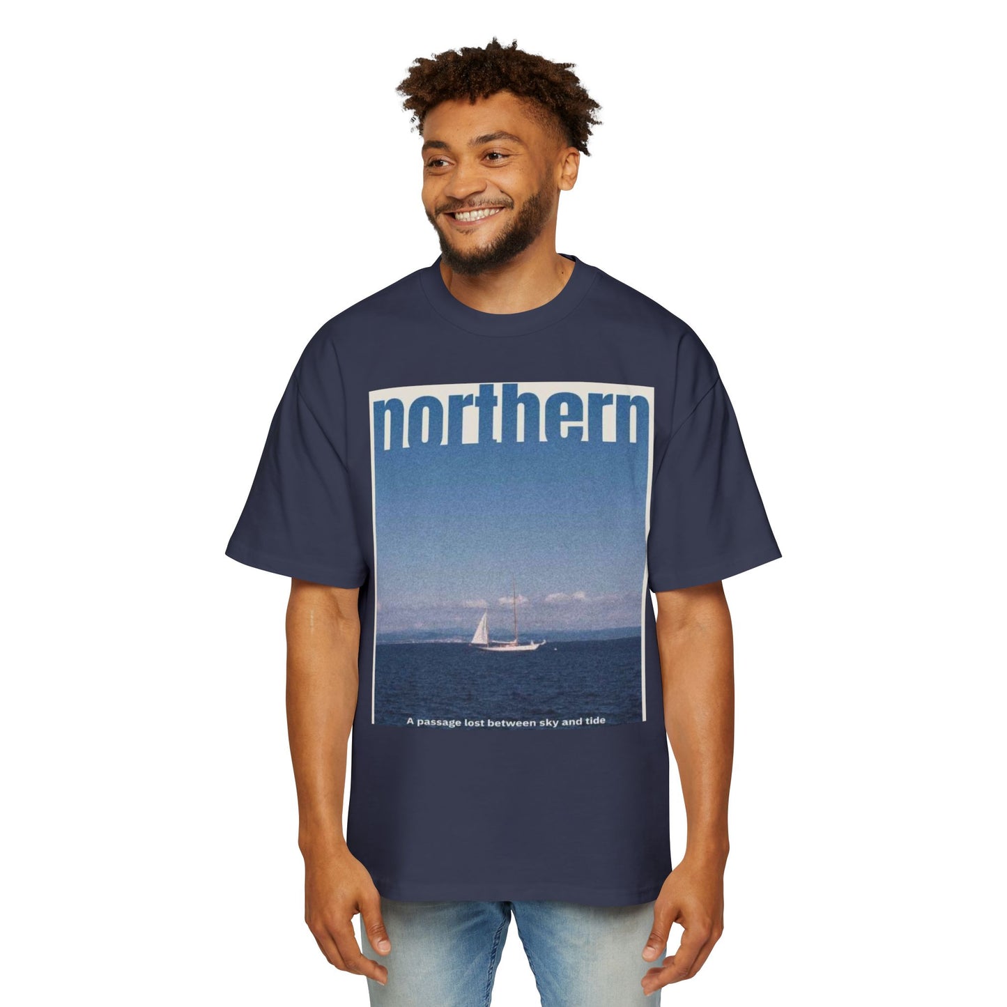 Northern Sail Tee — Vintage Coastal Graphic T-Shirt