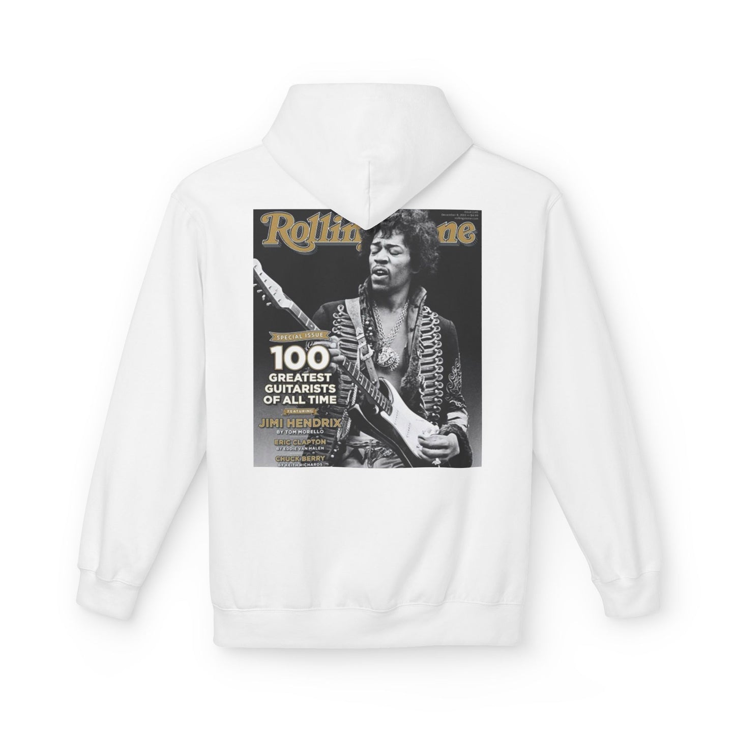 Jimi Hendrix Tribute Fleece Hoodie - Unisex Midweight Softstyle