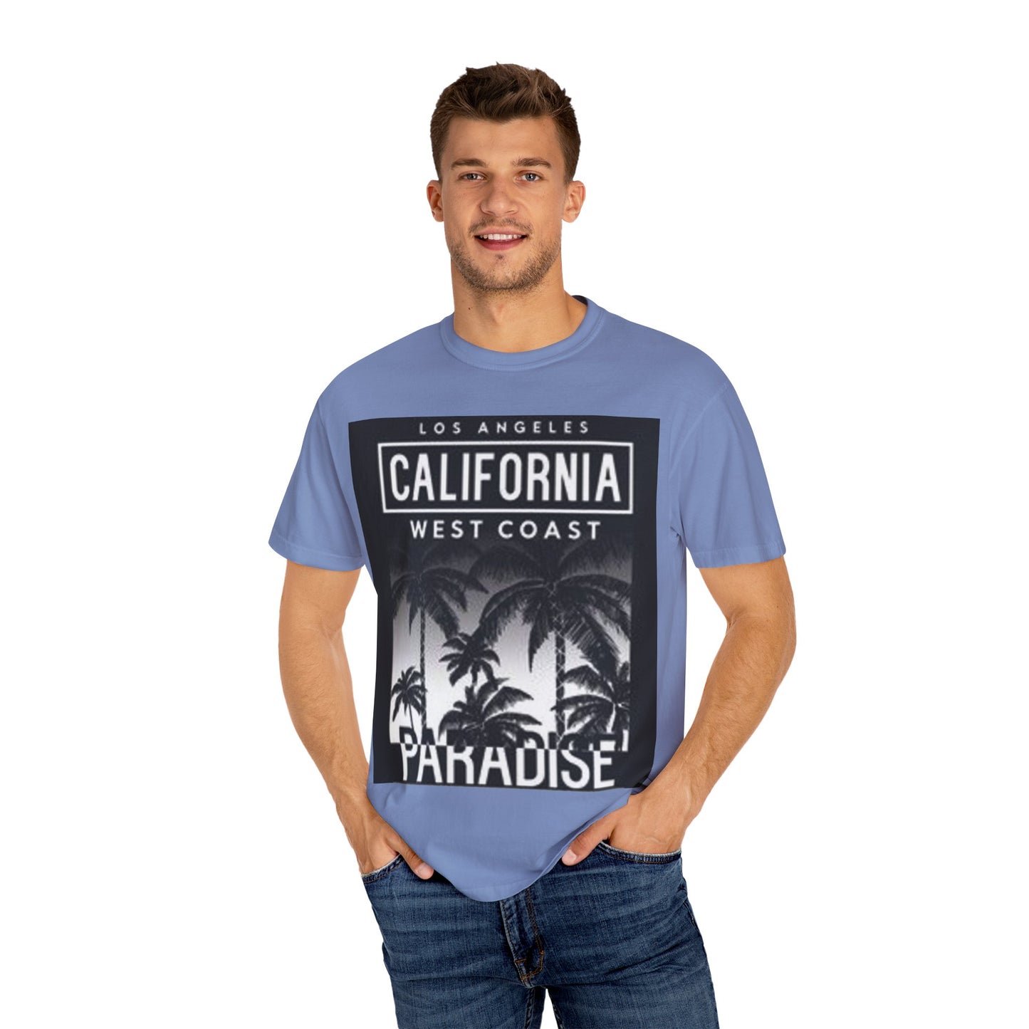 West Coast Paradise T-Shirt, Unisex Graphic Tee, California Style Shirt, Summer Vibes Top, Beachwear, Travel Souvenir