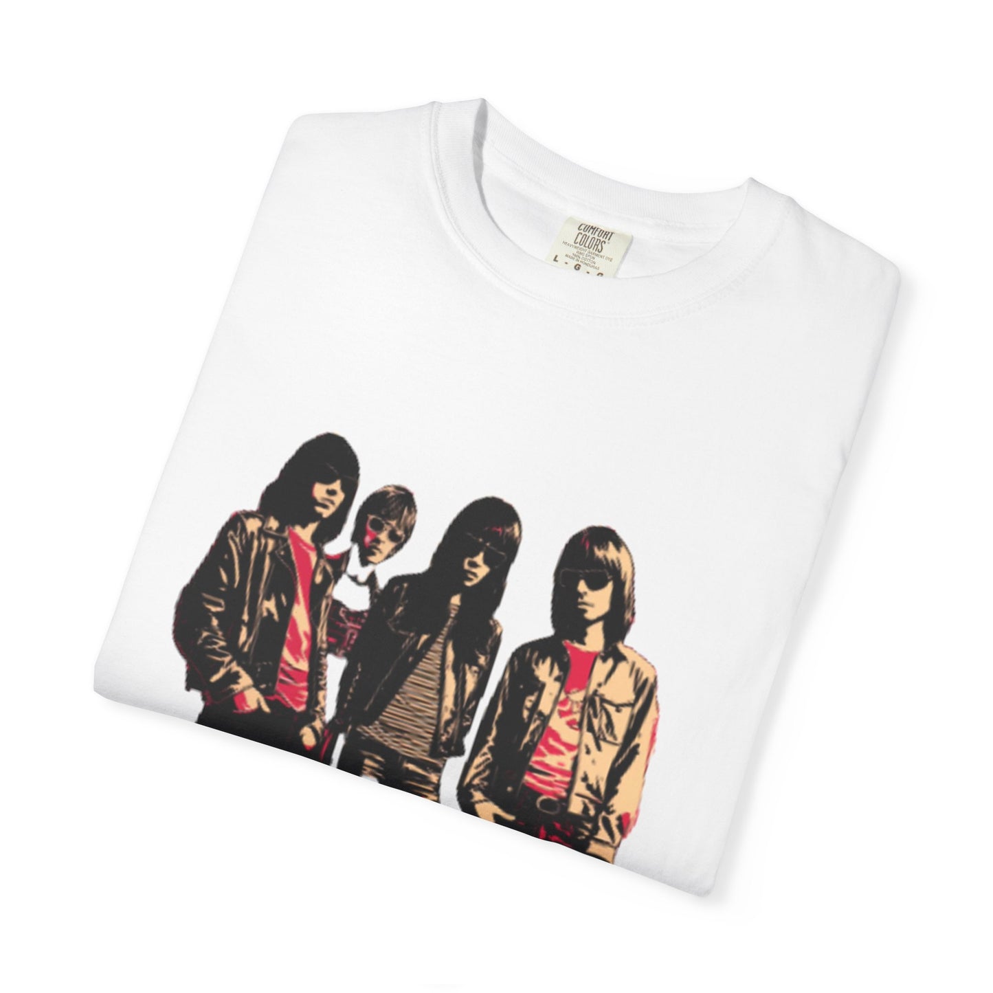 Rock Band Graphic Unisex Garment-Dyed T-Shirt