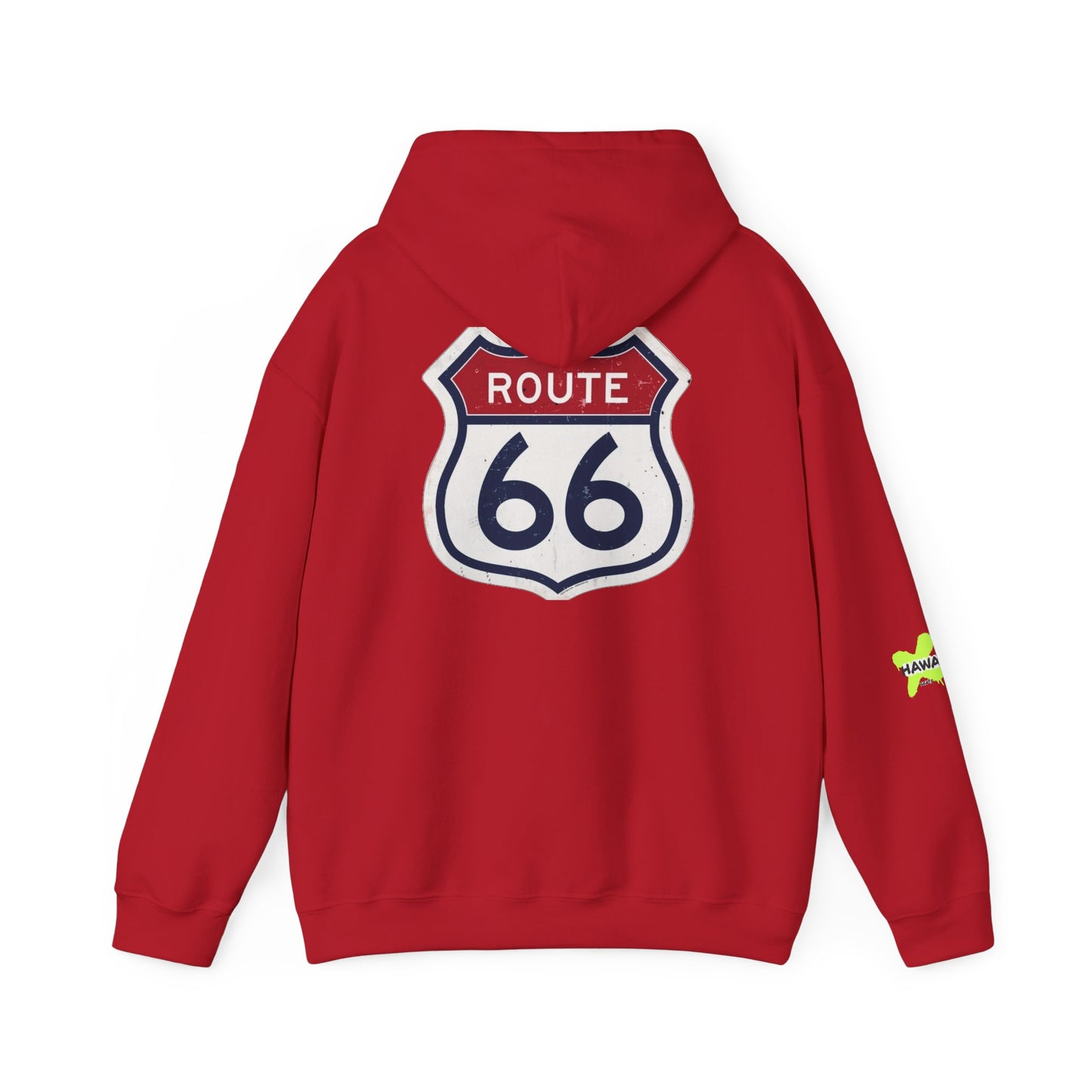 Route 66 Vintage Hooded Sweatshirt | Unisex Heavy Blend™