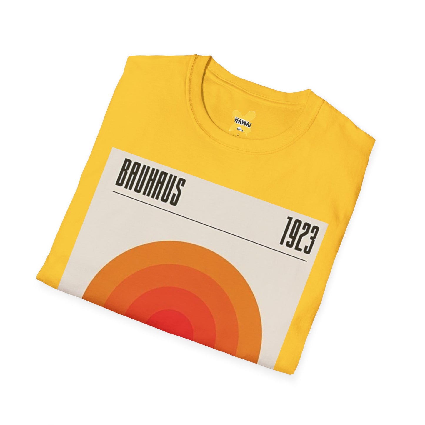 Retro Bauhaus 1923 Unisex Softstyle T-Shirt - Vintage Graphic Tee