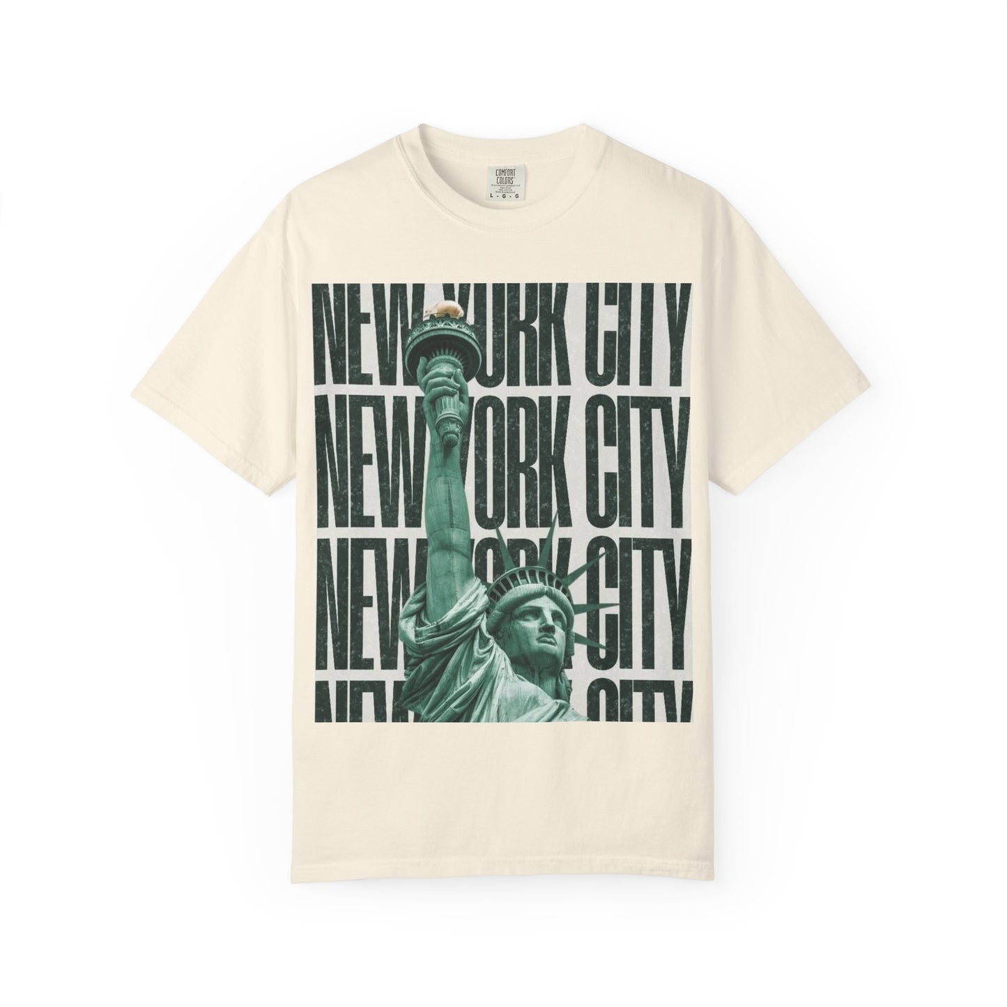 New York City Statue of Liberty Graphic T-Shirt — Retro Urban Travel Tee