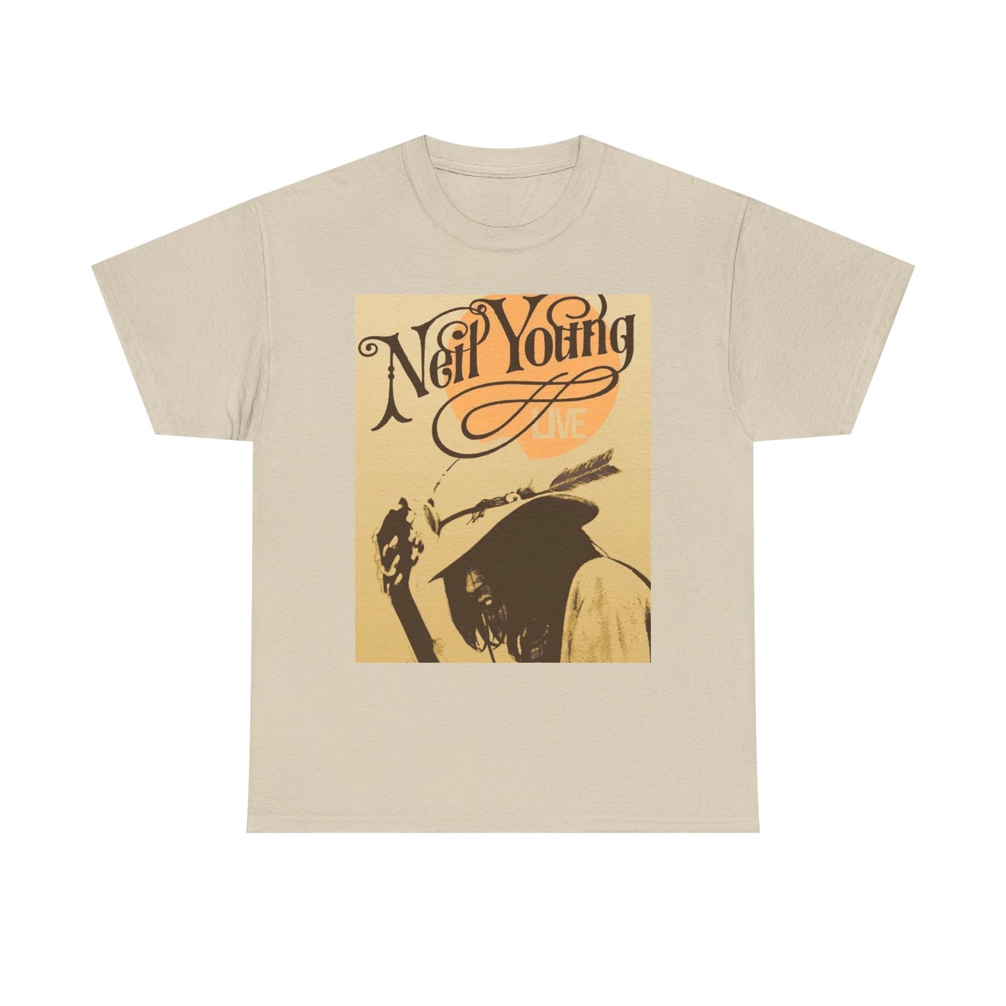 Vintage Rock Band T-Shirt featuring Neil Young, Music Lover Gift, Concert Apparel, Unisex Style, Retro Graphic Tee