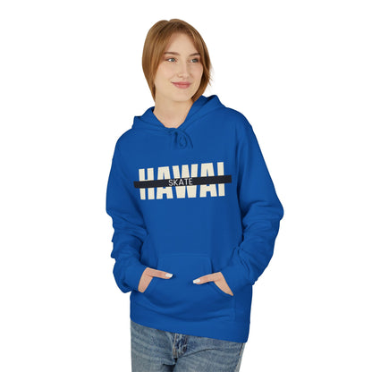 Happy Vibes Unisex Fleece Hoodie - Smiley Face Design