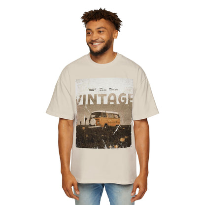 Vintage Van Graphic Tee – Retro 'VINTAGE' Camper T‑Shirt