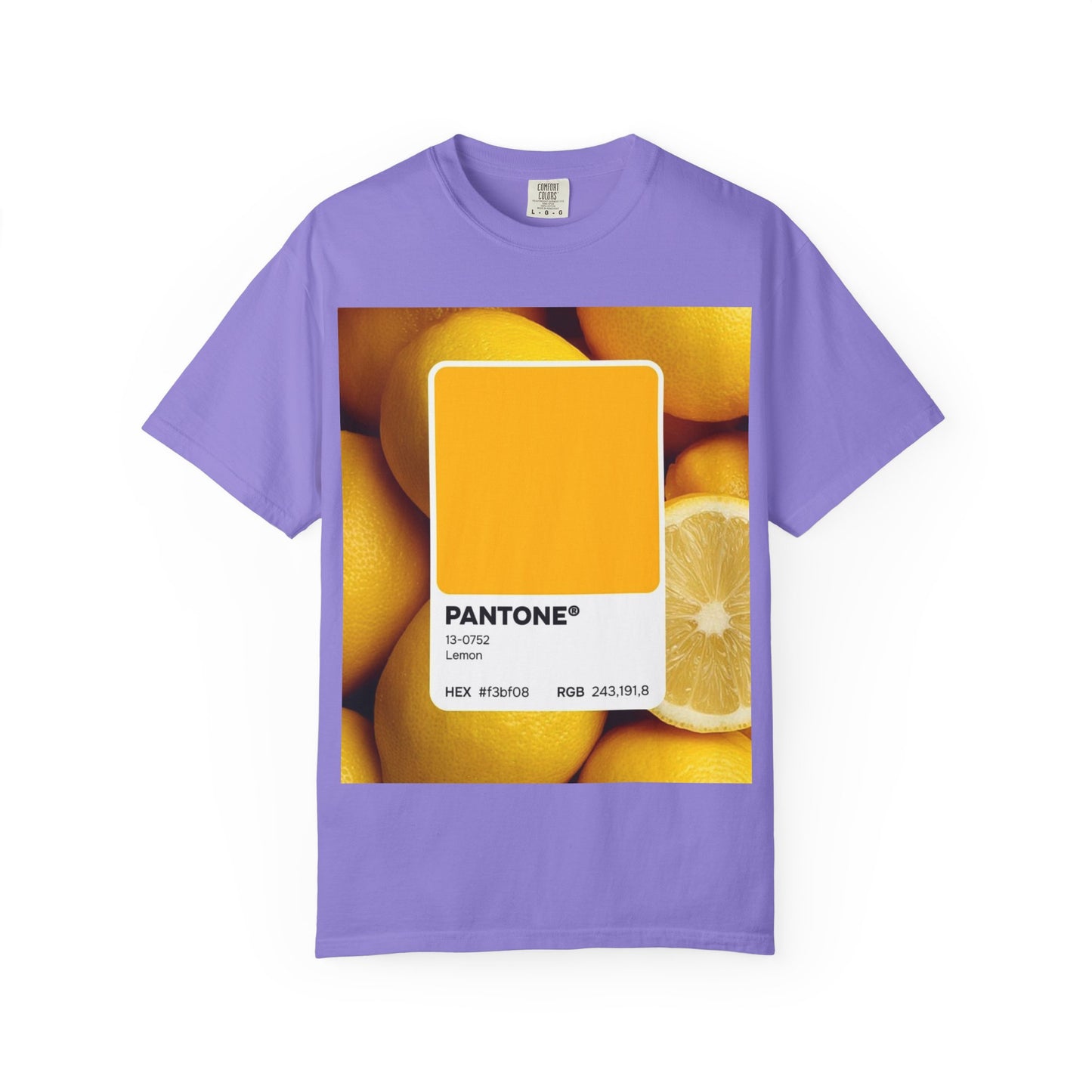 Pantone Lemon Print T-Shirt