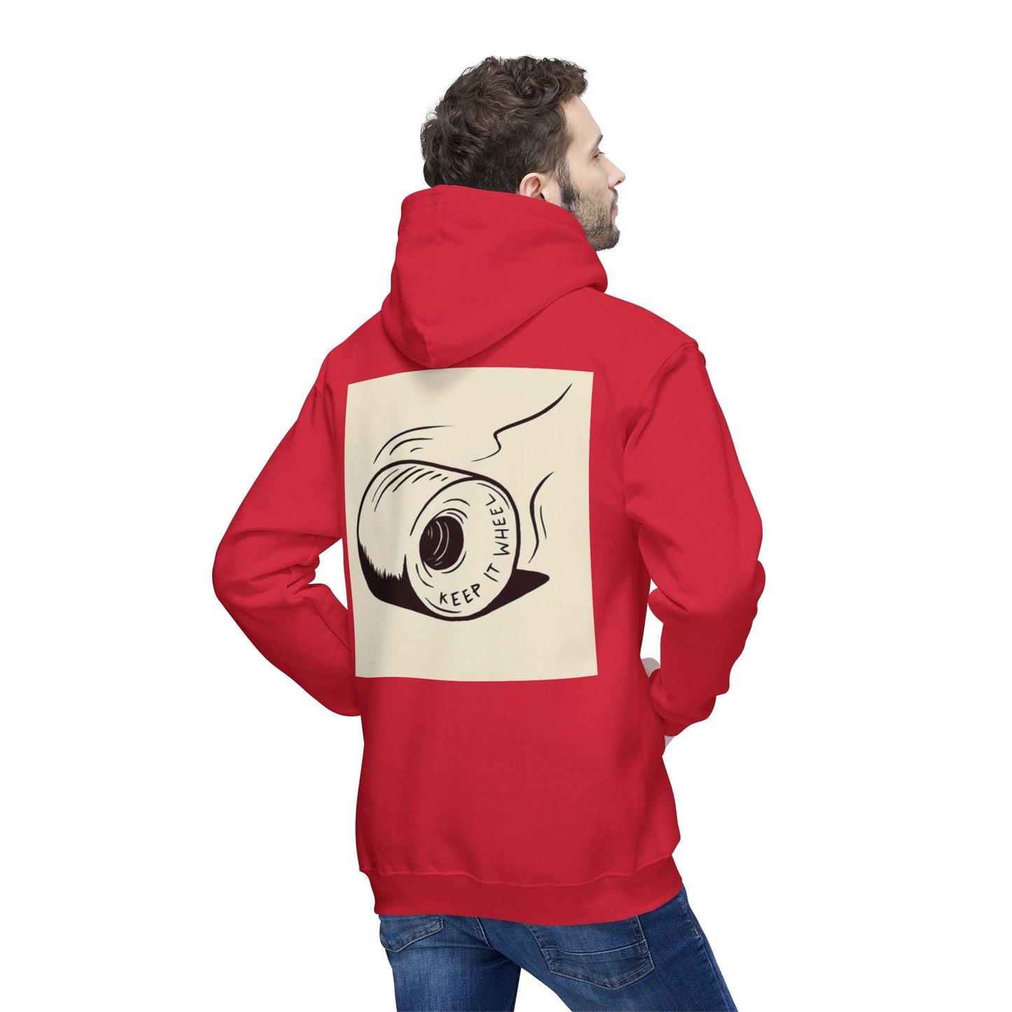 Unisex Hooded Sweatshirt, Made in US