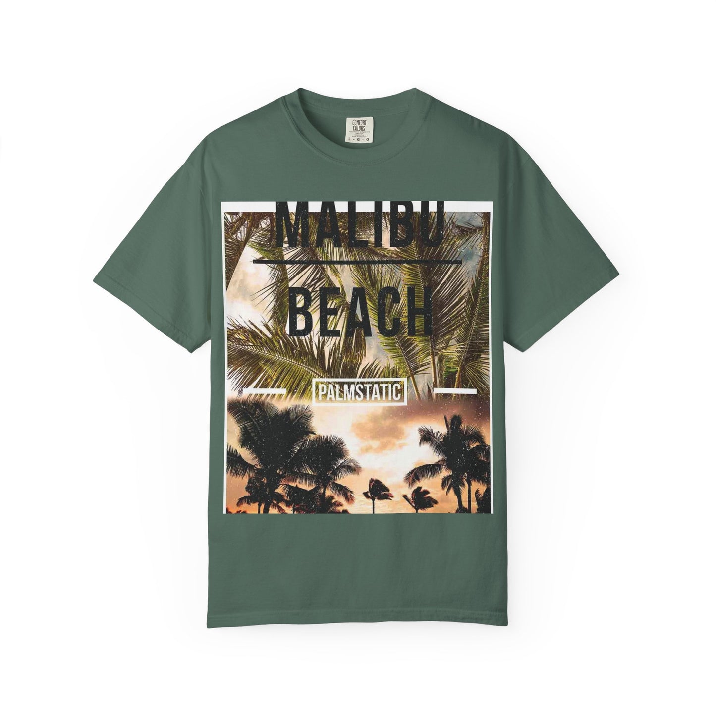 Malibu Beach Palm Photo T-Shirt