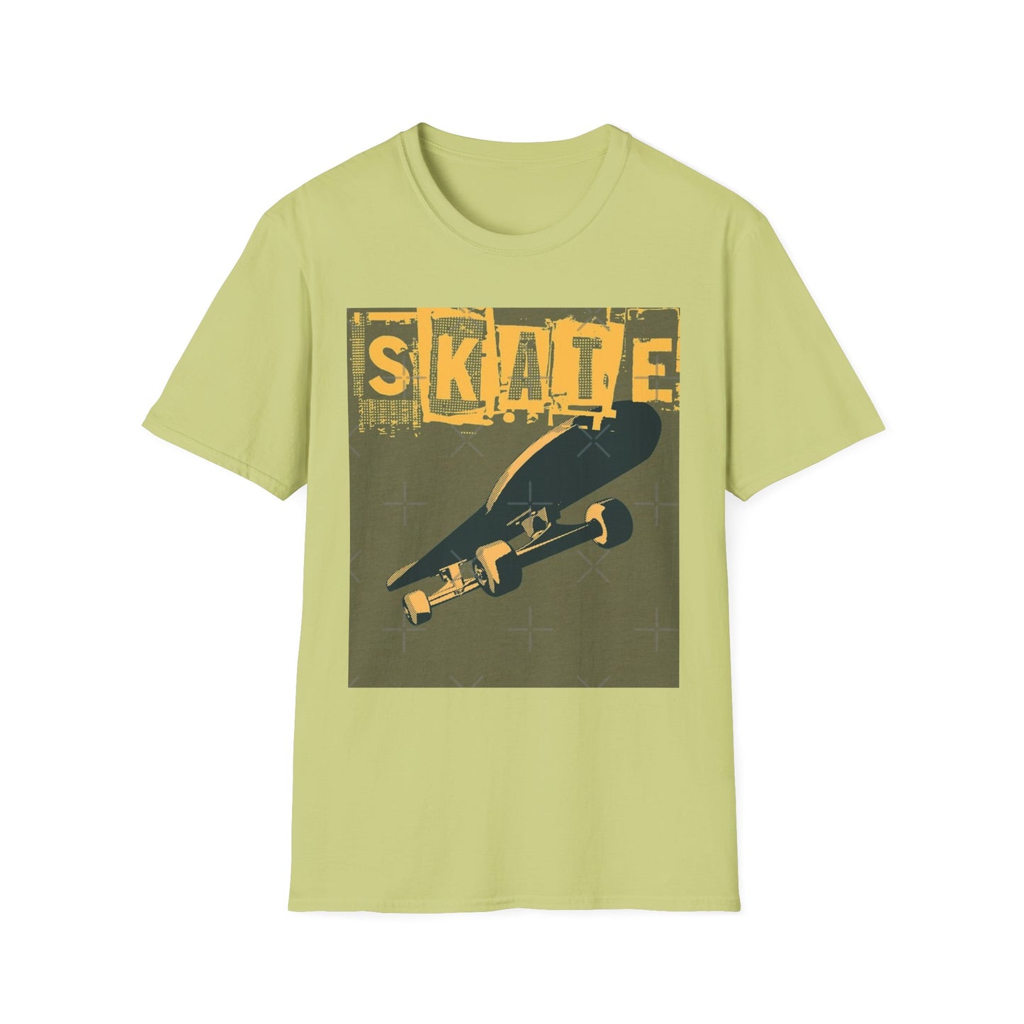 Skateboarder Unisex Softstyle T-Shirt | Perfect Gift for Skate Lovers, Streetwear Fashion, Casual Wear, Birthday Present, Youth Apparel