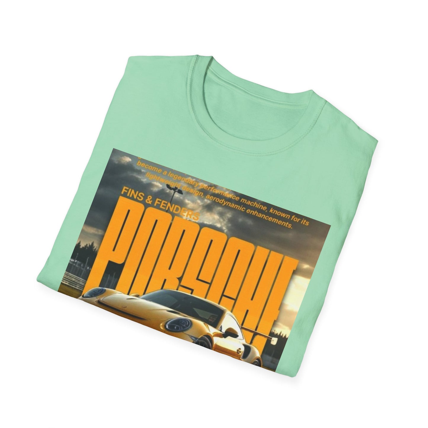 Vintage Porsche Graphic Unisex Softstyle T-Shirt