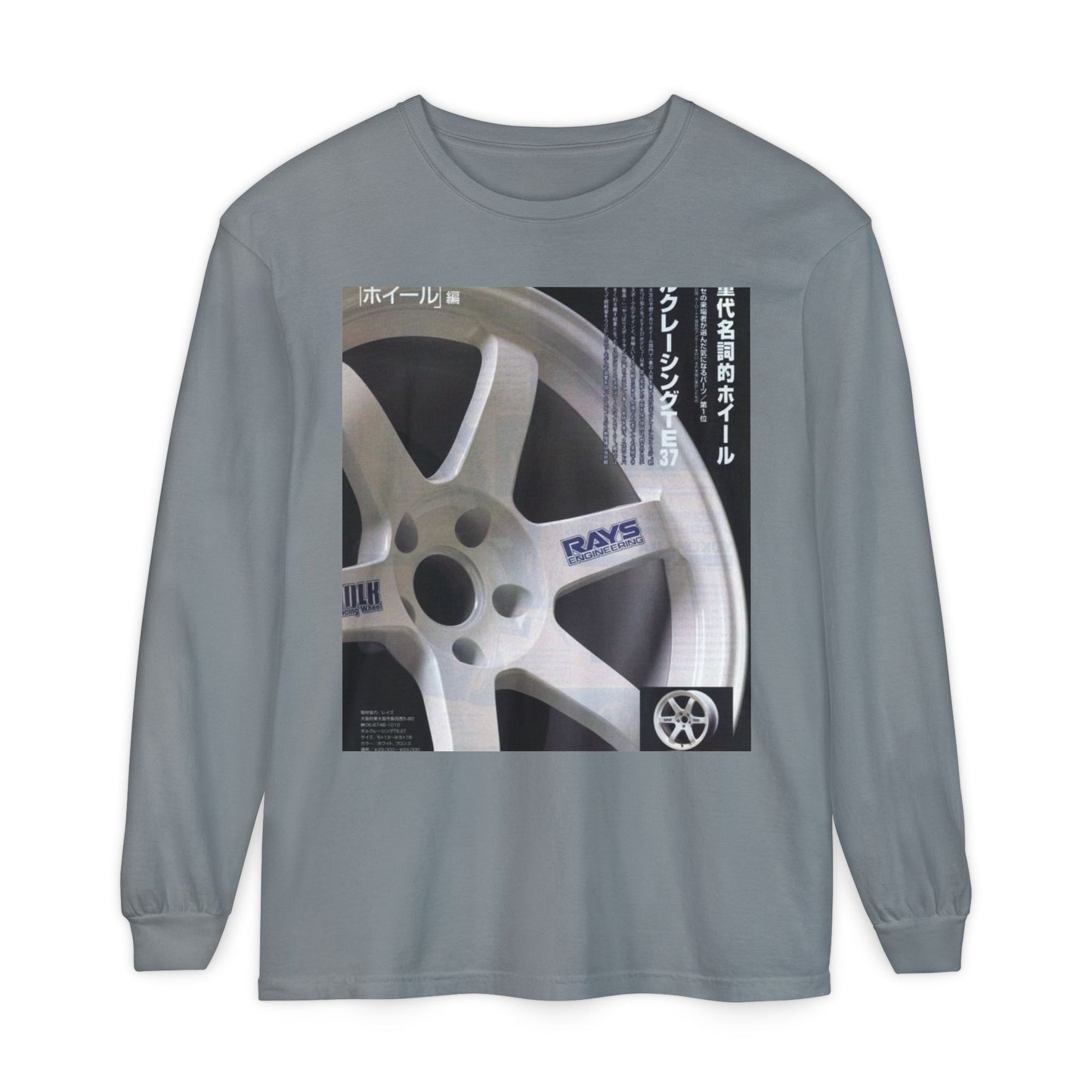 Rays Wheel Graphic Long Sleeve Tee