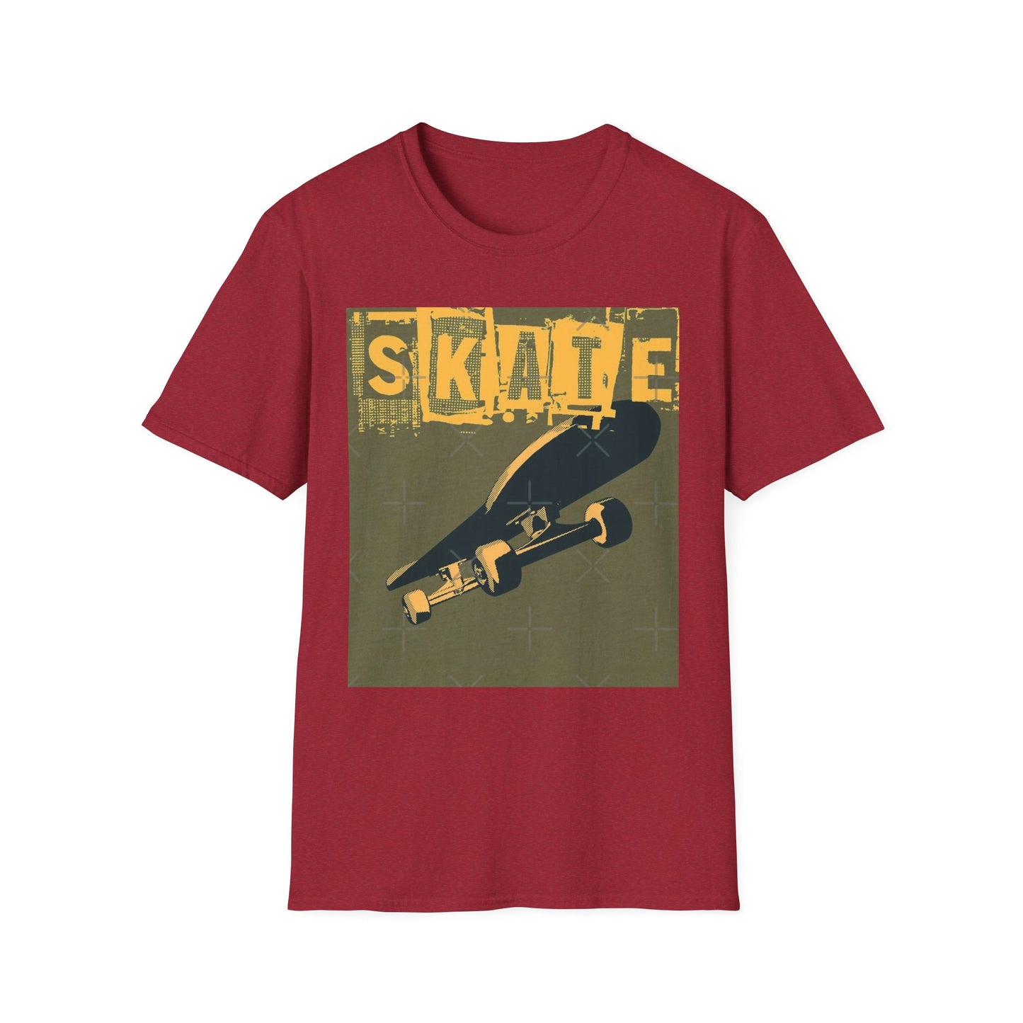 Skateboarder Unisex Softstyle T-Shirt | Perfect Gift for Skate Lovers, Streetwear Fashion, Casual Wear, Birthday Present, Youth Apparel