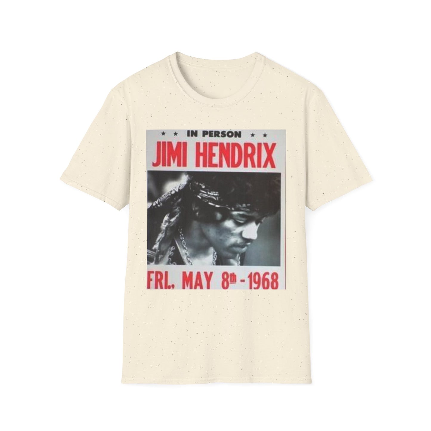 Vintage Jimi Hendrix T-Shirt, Retro Rock Tee, Music Gift for Fans, Unisex Graphic Tee, Concert Memorabilia
