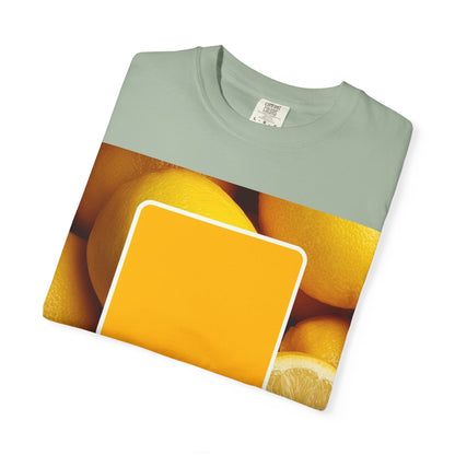 Pantone Lemon Print T-Shirt